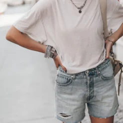 The Blue Denim Shorts -Mikuta Store IMG 1421 1 cabb4928 ac44 4ce8 a782 ac4ec5e03cde scaled