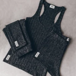 The Sparkly Ribbed Shorts 11 The Sparkly Ribbed Shorts -Mikuta Store IMG 2828 scaled