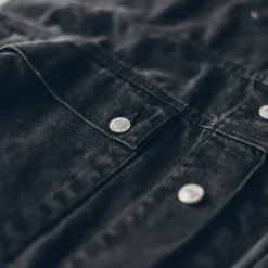 The Black Denim Jacket 13 The Black Denim Jacket -Mikuta Store IMG 3672 scaled