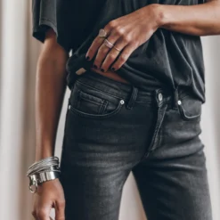 The Grey Skinny Jeans