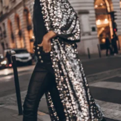 The Dark Sequin Kimono -Mikuta Store IMG 7765 scaled