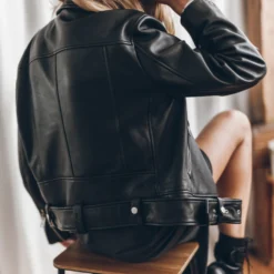 The Leather Jacket -Mikuta Store IMG 8327 scaled