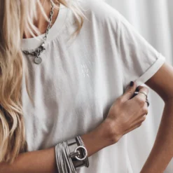 Mikuta Store 14 The White Standard Logo T-Shirt