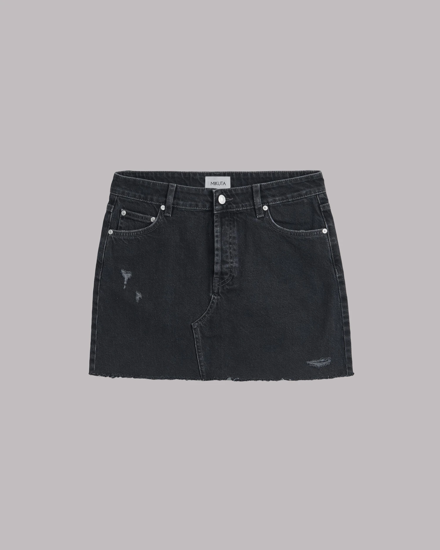 The Black Denim Skirt 4 The Black Denim Skirt - Image 2