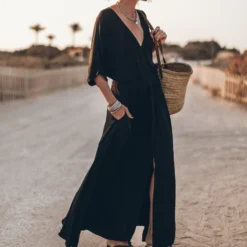 The Black Long Chill Dress 14 The Black Long Chill Dress -Mikuta Store mikuta black long chill dress 1304 scaled