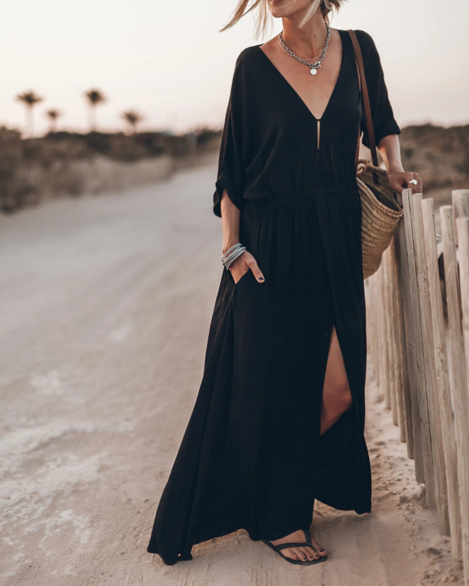 The Black Long Chill Dress 3 The Black Long Chill Dress