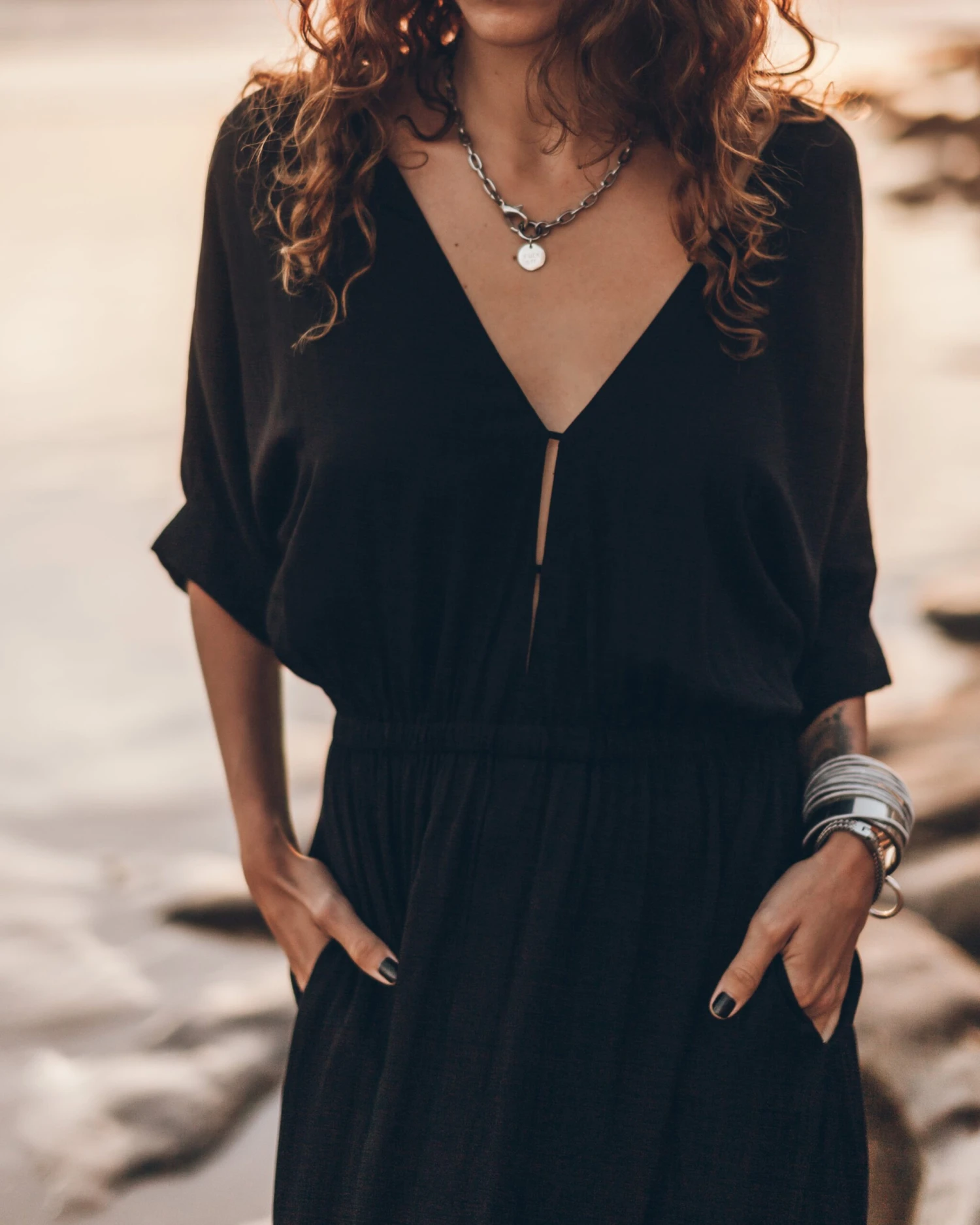 The Black Long Chill Dress 8 The Black Long Chill Dress - Image 6