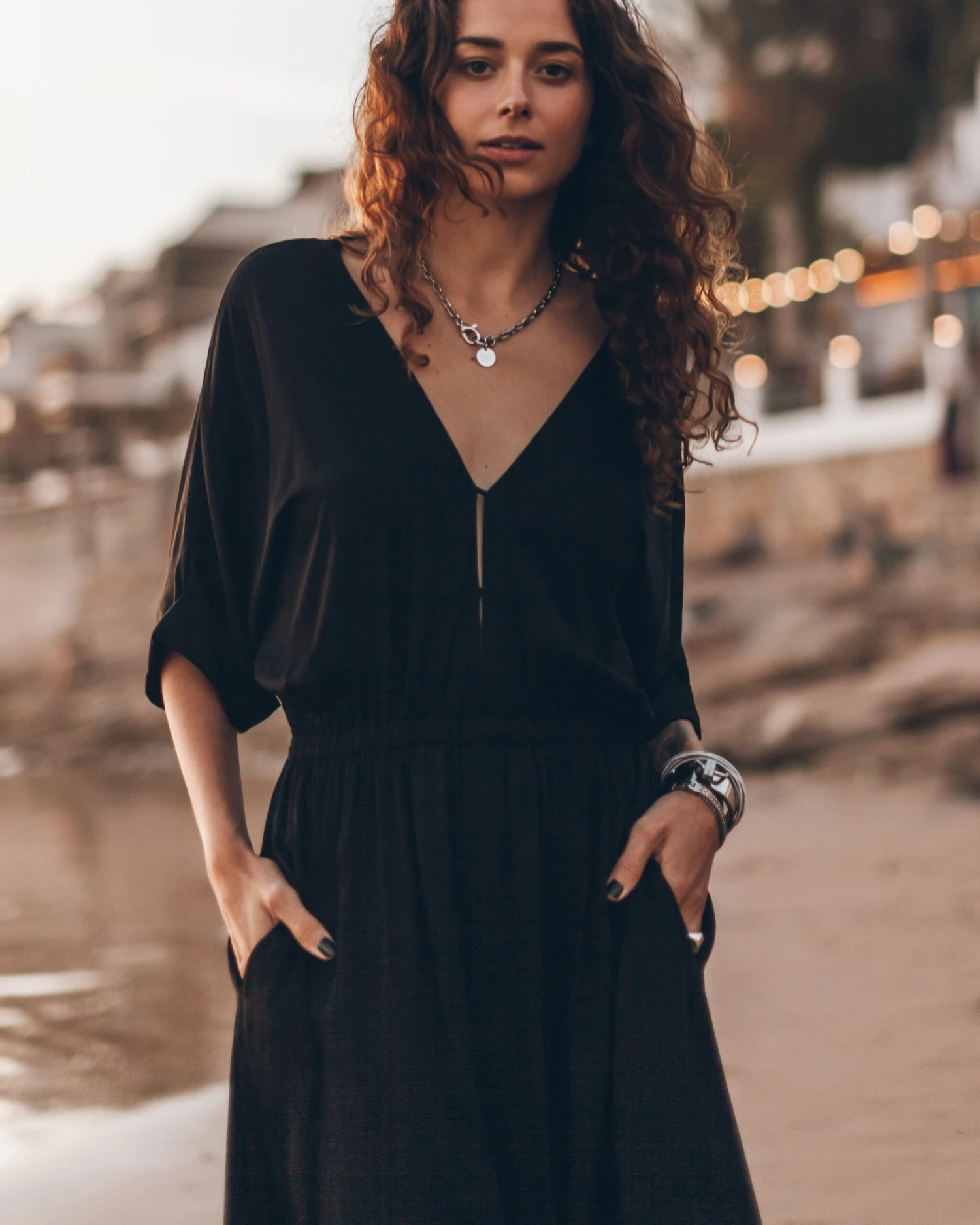 The Black Long Chill Dress 7 The Black Long Chill Dress - Image 5