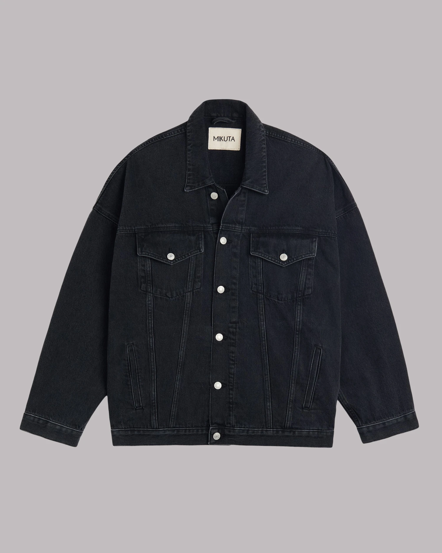 The Black Oversized Denim Jacket 4 The Black Oversized Denim Jacket - Image 2