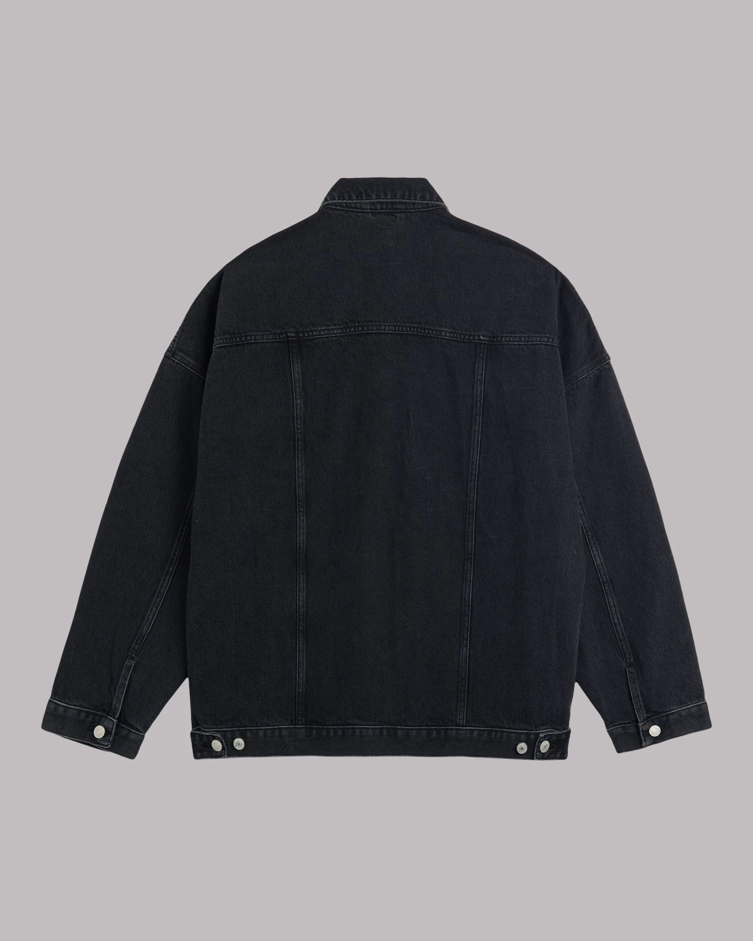 The Black Oversized Denim Jacket 7 The Black Oversized Denim Jacket - Image 5
