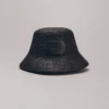 The Black Raffia Bucket Hat 2 The Black Raffia Bucket Hat -Mikuta Store mikuta black raffia bucket hat 3991 scaled