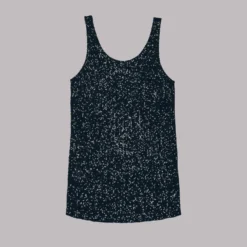 The Black Sequin Tank Dress -Mikuta Store mikuta black sequin tank dress 0939 scaled