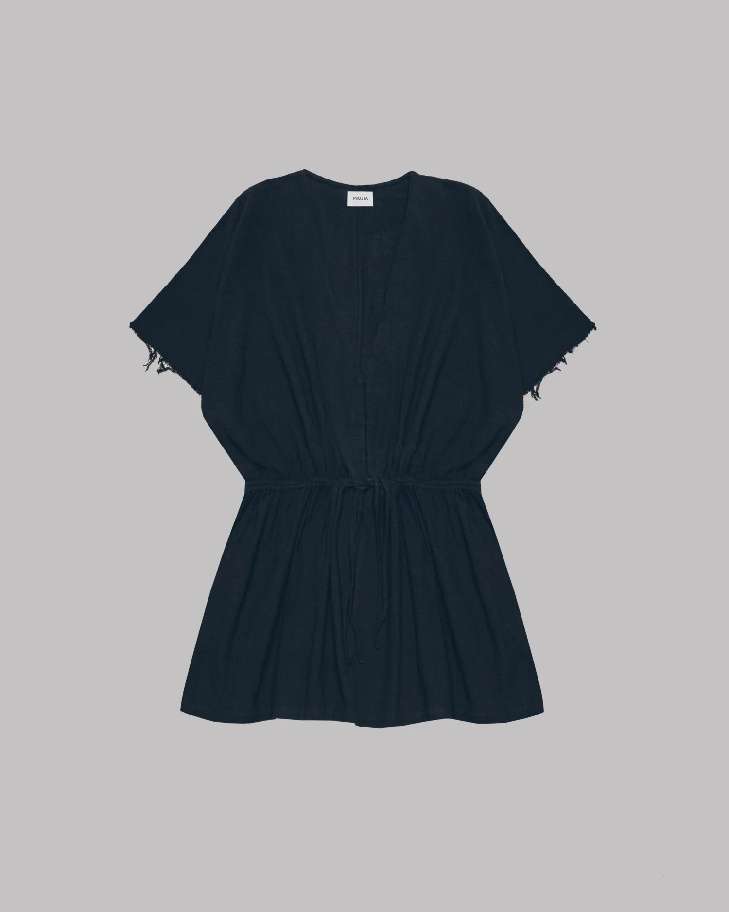 The Black Short Kaftan Dress 4 The Black Short Kaftan Dress - Image 2