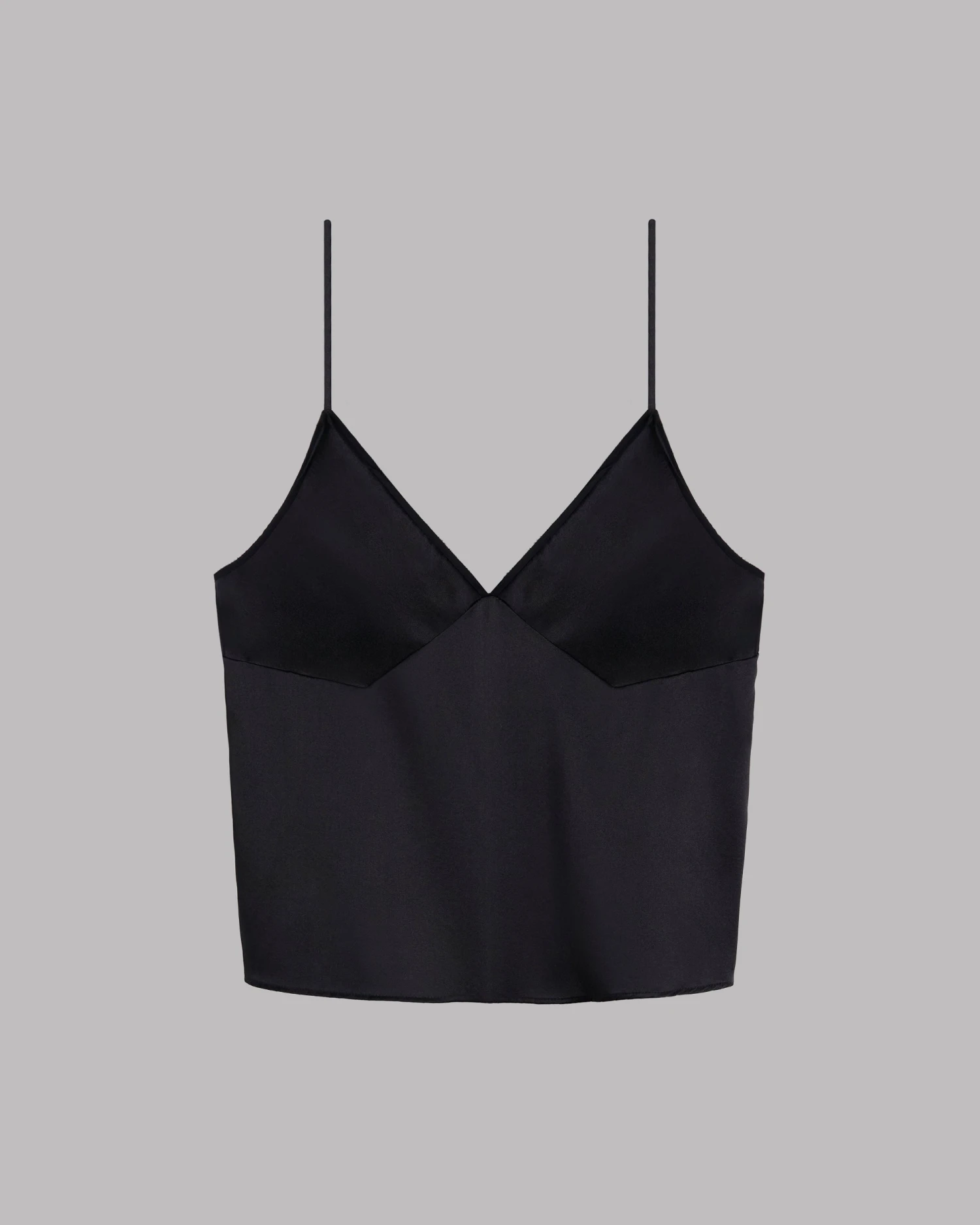 The Black Silk Slip Top 3 The Black Silk Slip Top