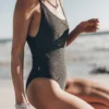The Black Sparkly Swimsuit