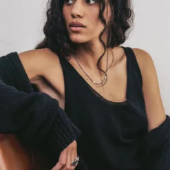 The Black Thin Knit Dress 10 The Black Thin Knit Dress -Mikuta Store mikuta black thin long knitted cardigan black thin knit dress aya f SS25 3579 scaled