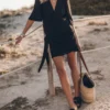 The Black Wrap Dress
