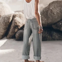 The Blue Baggy Jeans 11 The Blue Baggy Jeans -Mikuta Store mikuta blue baggy jeans white base tank top 7821 scaled