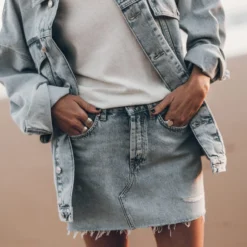 The Blue Oversized Denim Jacket 18 The Blue Oversized Denim Jacket -Mikuta Store mikuta blue oversized denim jacket blue denim skirt off white dry cotton vintage t shirt 4198 scaled