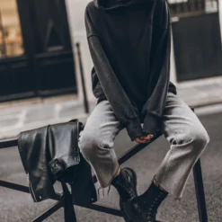 The Grey Cropped Straight Jeans 11 The Grey Cropped Straight Jeans -Mikuta Store mikuta dark base hoodie 2582 scaled