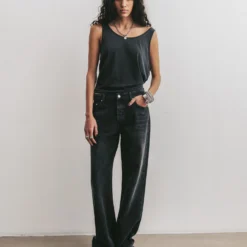 The Black Loose Jeans