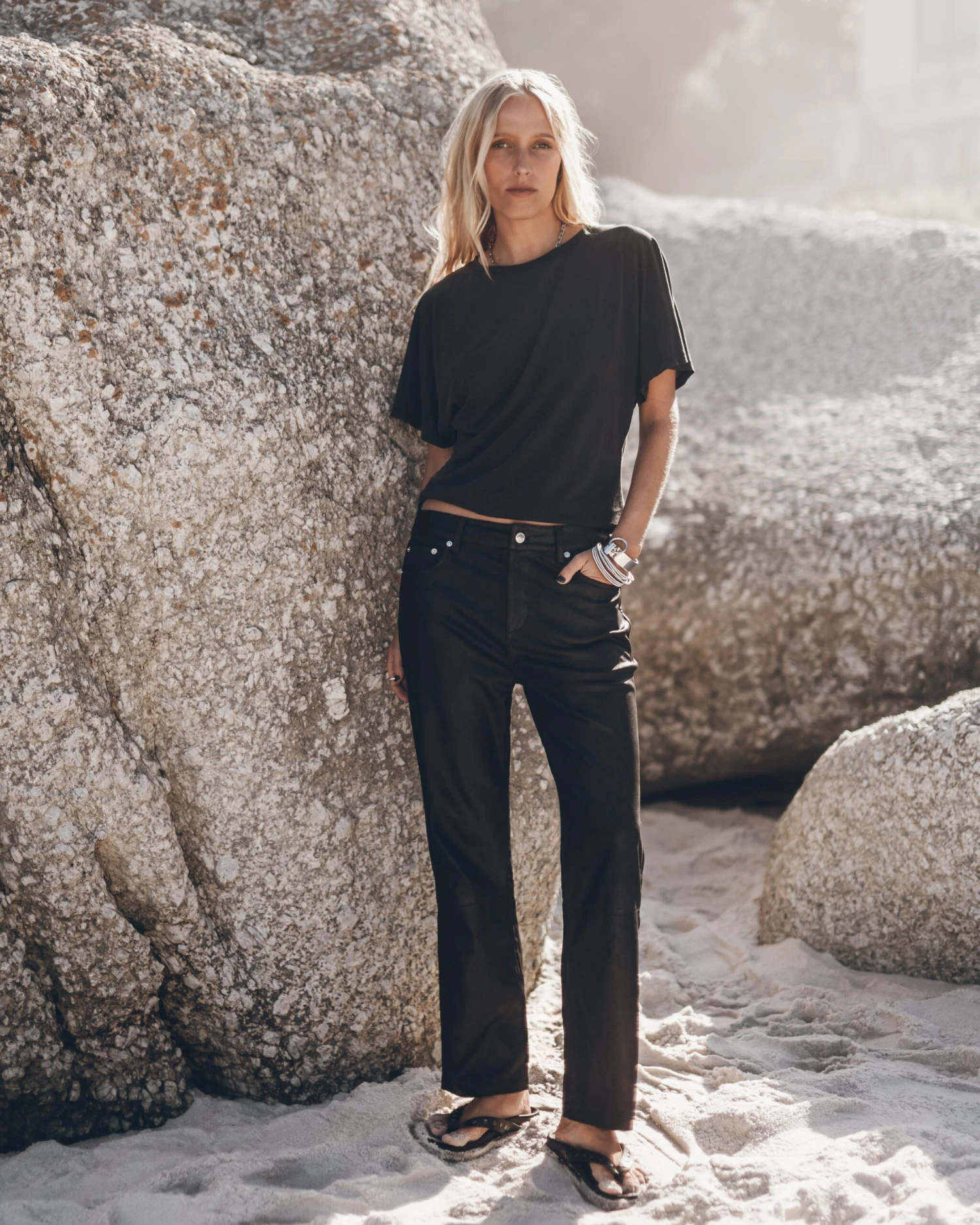 The Straight Leather Pants 3 The Straight Leather Pants