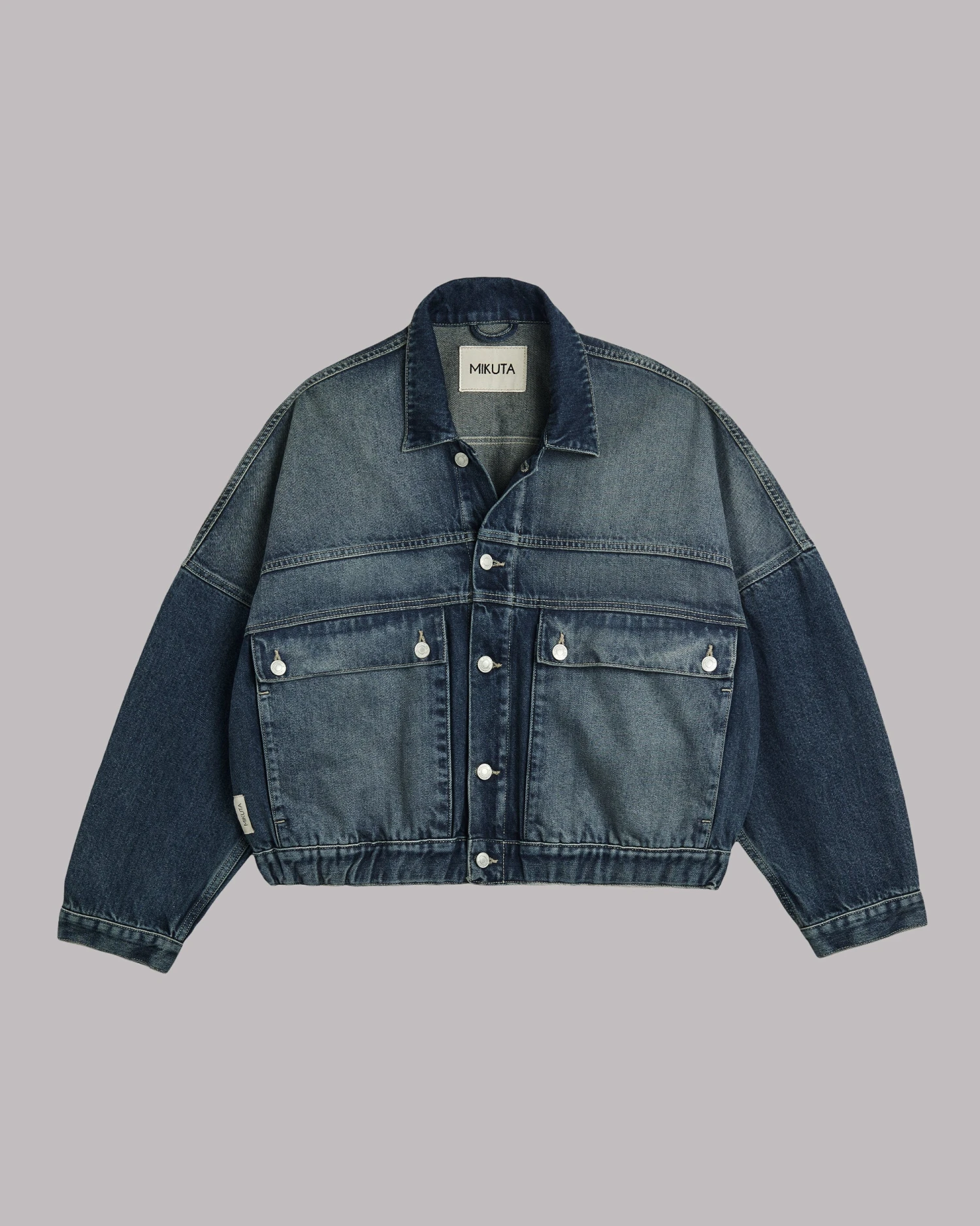 The Dark Blue Denim Jacket 4 The Dark Blue Denim Jacket - Image 2