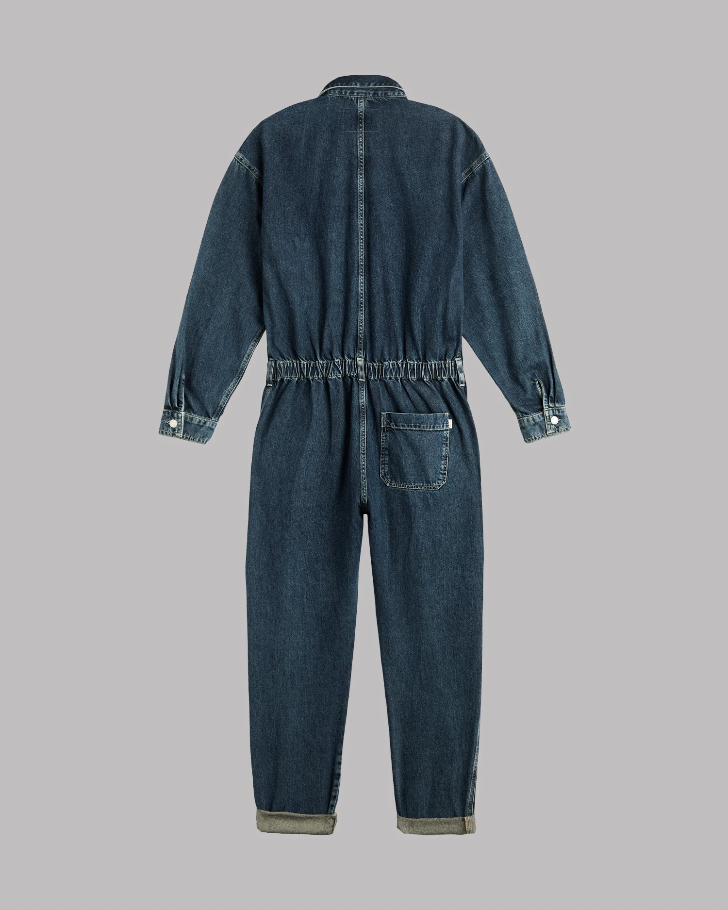 The Dark Blue Denim Jumpsuit 7 The Dark Blue Denim Jumpsuit - Image 5