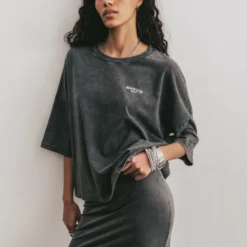 The Dark Faded Mikuta Club Loose Cotton T-Shirt 7 The Dark Faded Mikuta Club Loose Cotton T-Shirt -Mikuta Store mikuta dark faded mikuta club loose cotton t shirt dark faded long skirt aya f SS25 1610 scaled