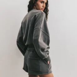 The Dark Faded Mikuta Club Standard Sweater -Mikuta Store mikuta dark faded mikuta club standard sweater dark faded standard shorts aya f SS25 4110 scaled