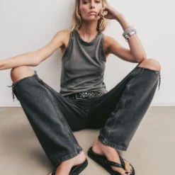 The Dark Faded Tank Top 8 The Dark Faded Tank Top -Mikuta Store mikuta dark faded tank top black ripped relaxed jeans studded belt black studded leather sandals marie c SS25 1439 e08306fb 15ea 44b5 a9f2 ee4f93d4dfc8 scaled