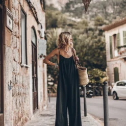 The Dark Flowy Jumpsuit