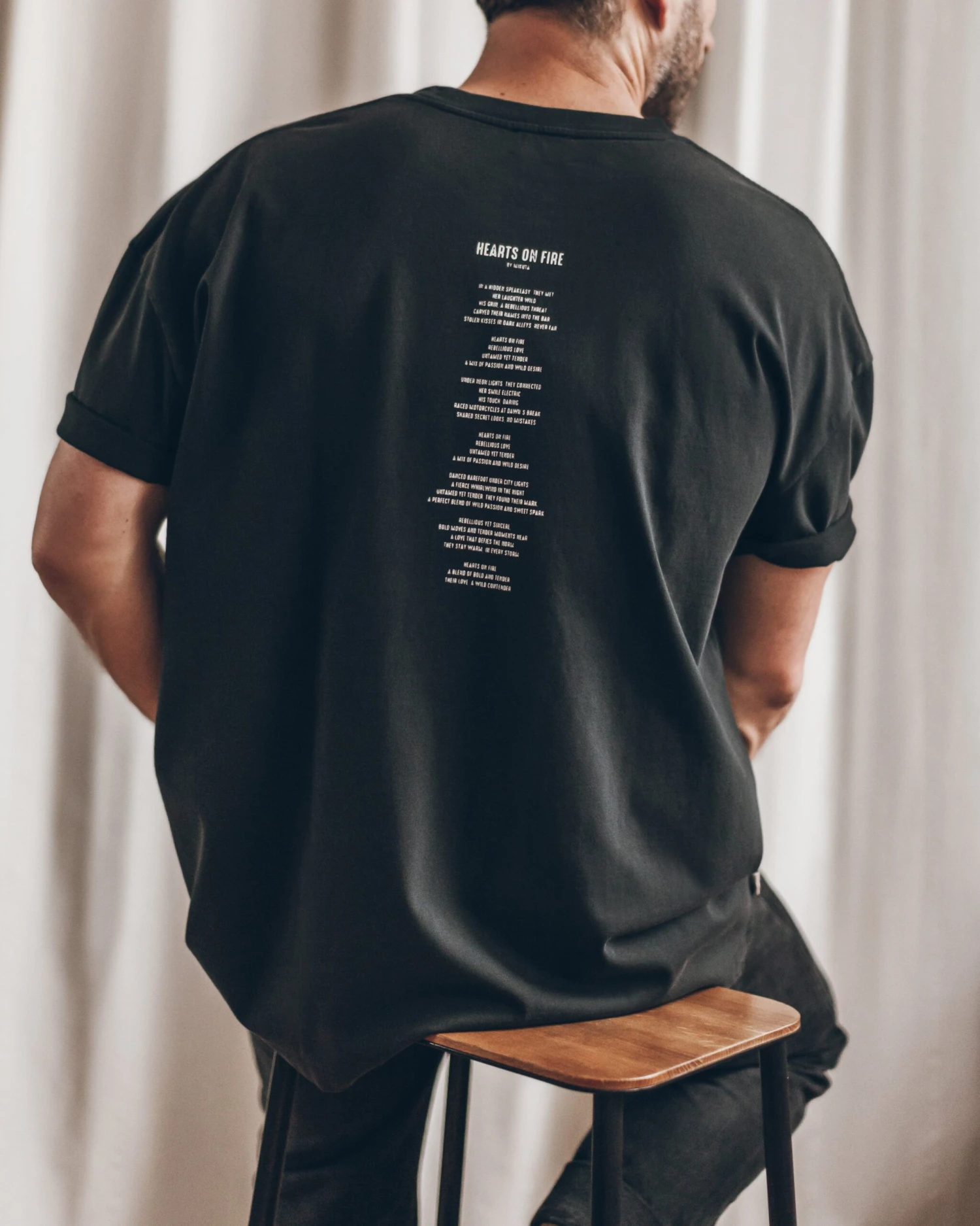 The Dark Hearts On Fire Unisex T-Shirt 10 The Dark Hearts On Fire Unisex T-Shirt - Image 8