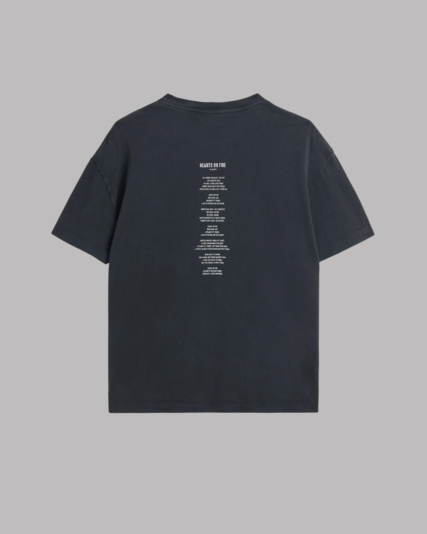 The Dark Hearts On Fire Unisex T-Shirt 5 The Dark Hearts On Fire Unisex T-Shirt - Image 3