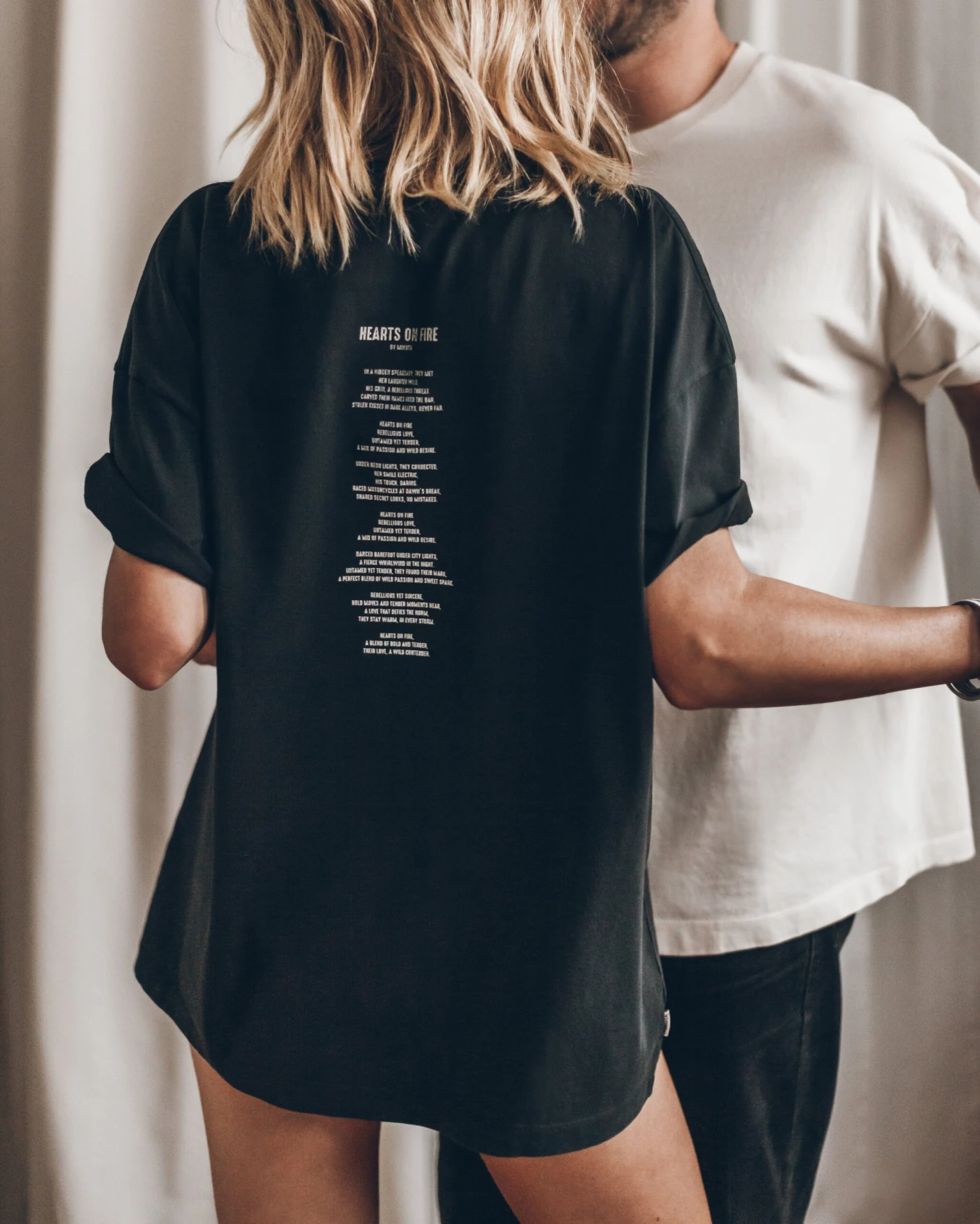 The Dark Hearts On Fire Unisex T-Shirt 3 The Dark Hearts On Fire Unisex T-Shirt