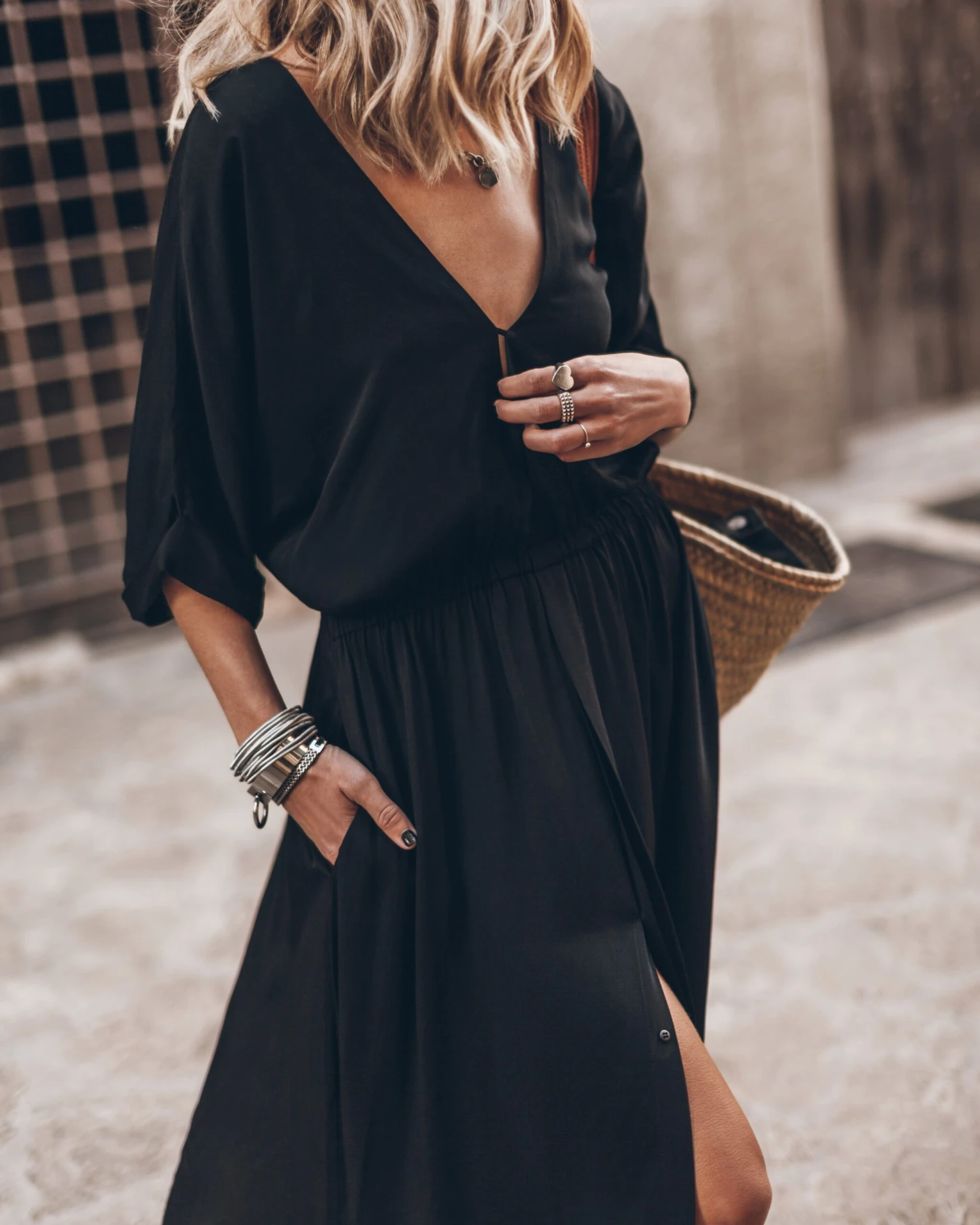 The Black Long Chill Dress 10 The Black Long Chill Dress - Image 8