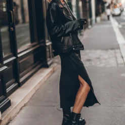 The Black Laced Leather Boots -Mikuta Store mikuta dark longsleeve dress 9228 1800x1800 5e525b69 909c 4417 acc7 b793fc227efb