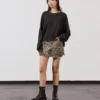 The Dark Peachy Loose Cotton Longsleeve -Mikuta Store mikuta dark peachy loose cotton longsleeve leo denim skirt black laced leather boots model lisa 1 1049e64f afc0 4fd5 8582 b622d14f5797 scaled