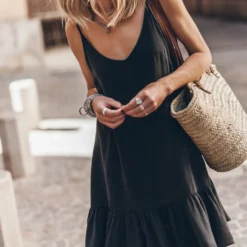 The Dark Ruffle Dress -Mikuta Store mikuta dark ruffle dress 9405 scaled