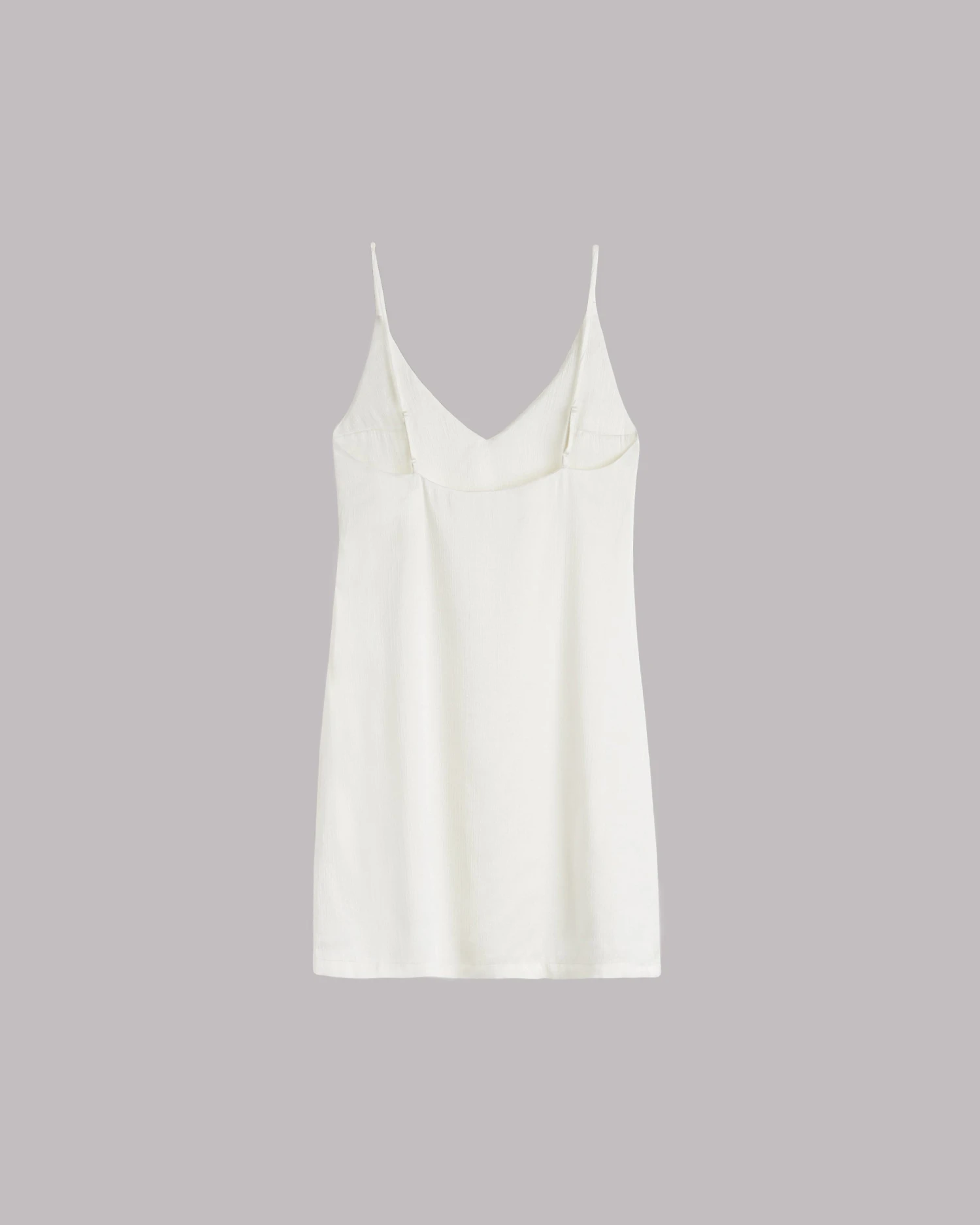 The Ecru Short Lyocell Slip Dress 8 The Ecru Short Lyocell Slip Dress - Image 6