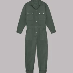 The Green Jumpsuit -Mikuta Store mikuta green jumpsuit 4150 scaled