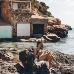 The Green Swimsuit -Mikuta Store mikuta green swimsuit model aina 2322 scaled