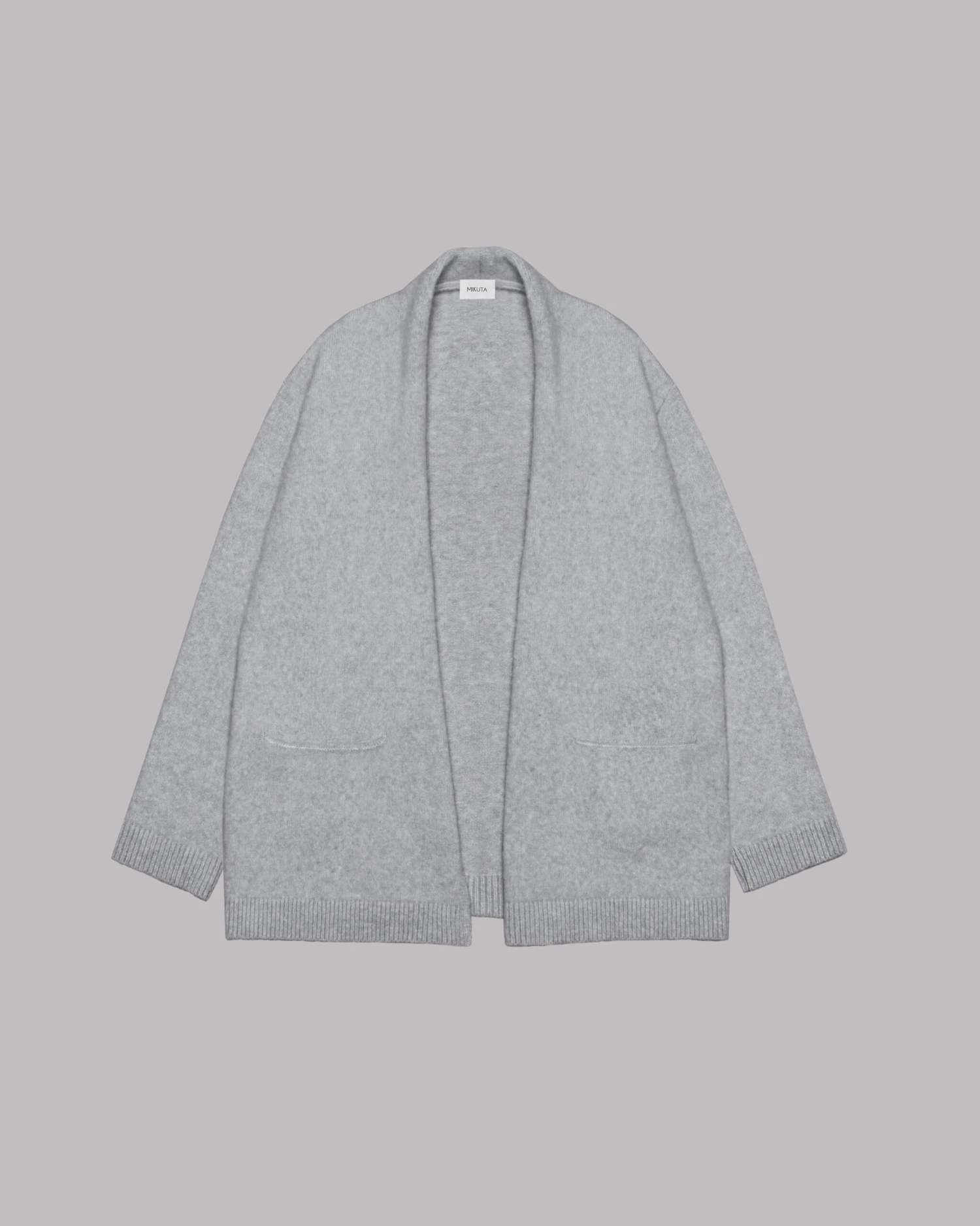 The Grey Oversized Knitted Cardigan 4 The Grey Oversized Knitted Cardigan - Image 2