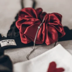 The Tiny Heart Necklace 11 The Tiny Heart Necklace -Mikuta Store mikuta heart socks silk scrunchie tiny heart necklace silk bralette 8154 scaled