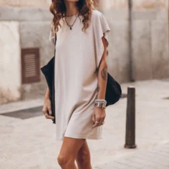 The Light Short Batwing Dress