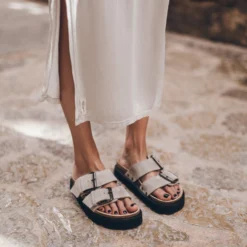 The Beige Suede Buckle Sandals -Mikuta Store mikuta light long batwing dress beige suede buckle sandals model maria 1999 4280f887 3cd4 45d0 af50 3fab55f84d2f scaled