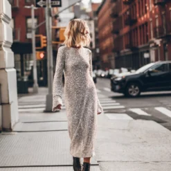 The Light Long Sequin Dress 10 The Light Long Sequin Dress -Mikuta Store mikuta light long sequin dress black laced leather boots 4863 scaled