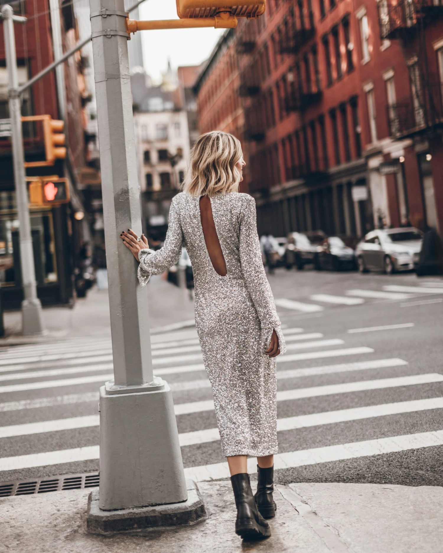 The Light Long Sequin Dress 3 The Light Long Sequin Dress