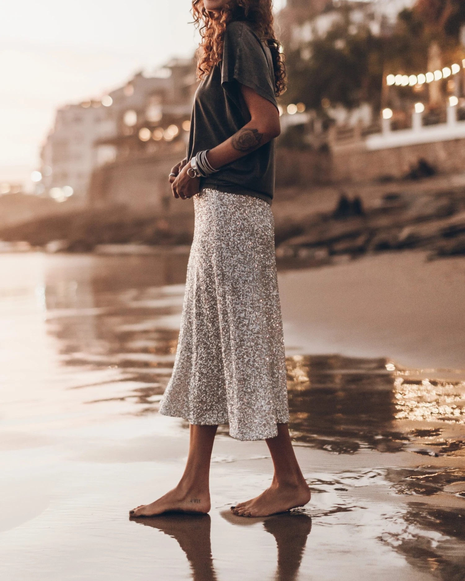 The Light Long Sequin Skirt 8 The Light Long Sequin Skirt - Image 6