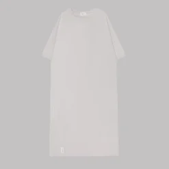 The Light Long Loose T-Shirt Dress -Mikuta Store mikuta light loose long t shirt dress 8174 scaled